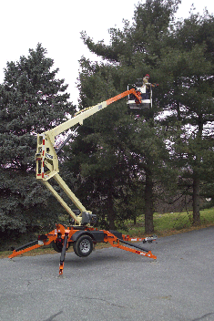 JLG T500J拖车式曲臂高空作业车-升降平台